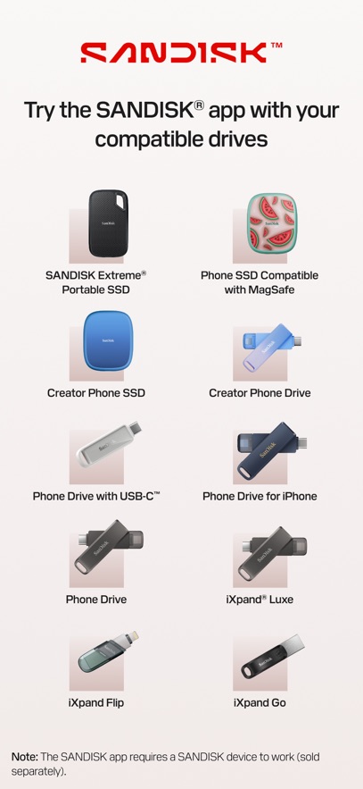 SANDISK App