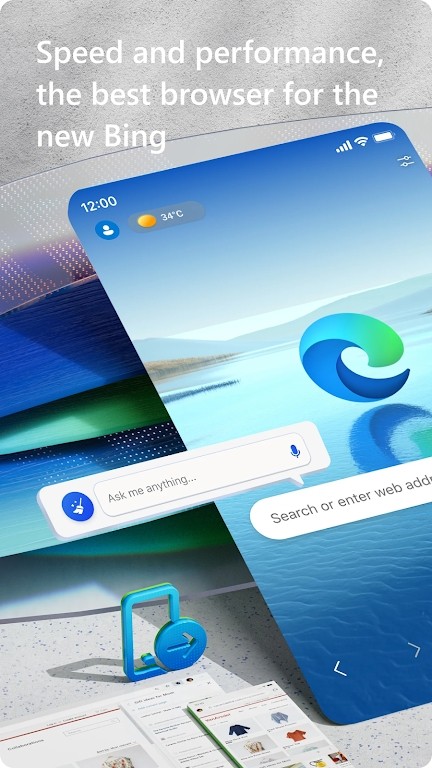 Microsoft Edge手机版 v144.0.3719.103 最新版