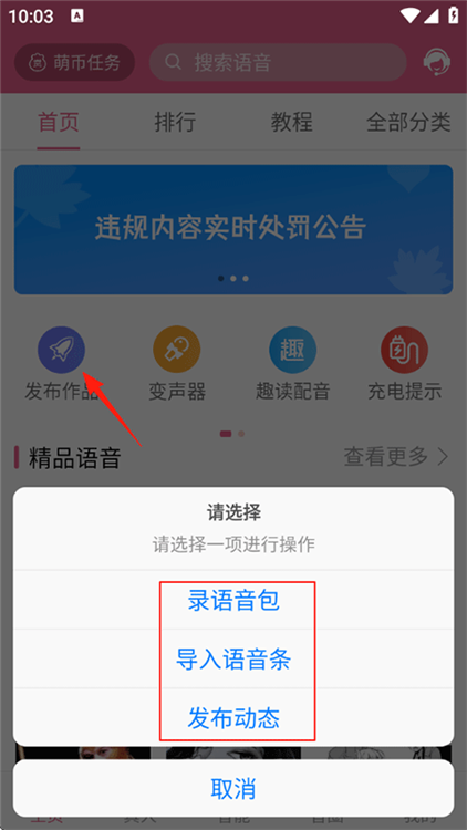 怎么导入语音配图3