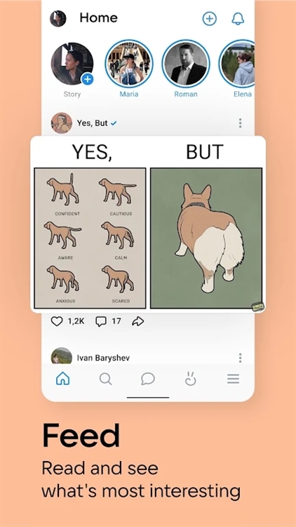 vk社交平台客户端宣传图