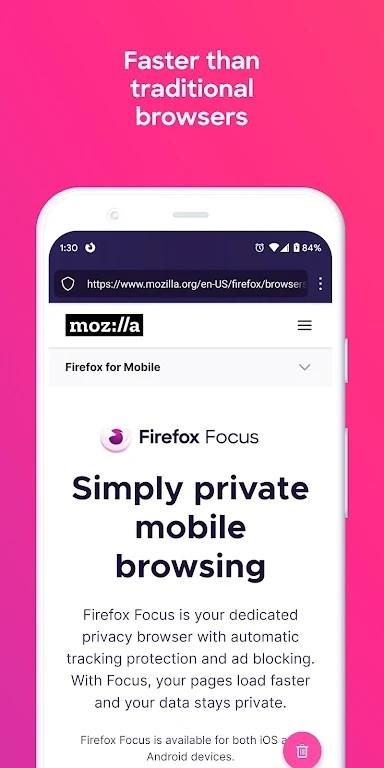Firefox Focus隐私浏览器 v146.0 官方安卓版