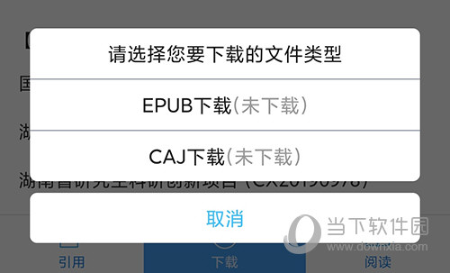 全球学术快报文件类型