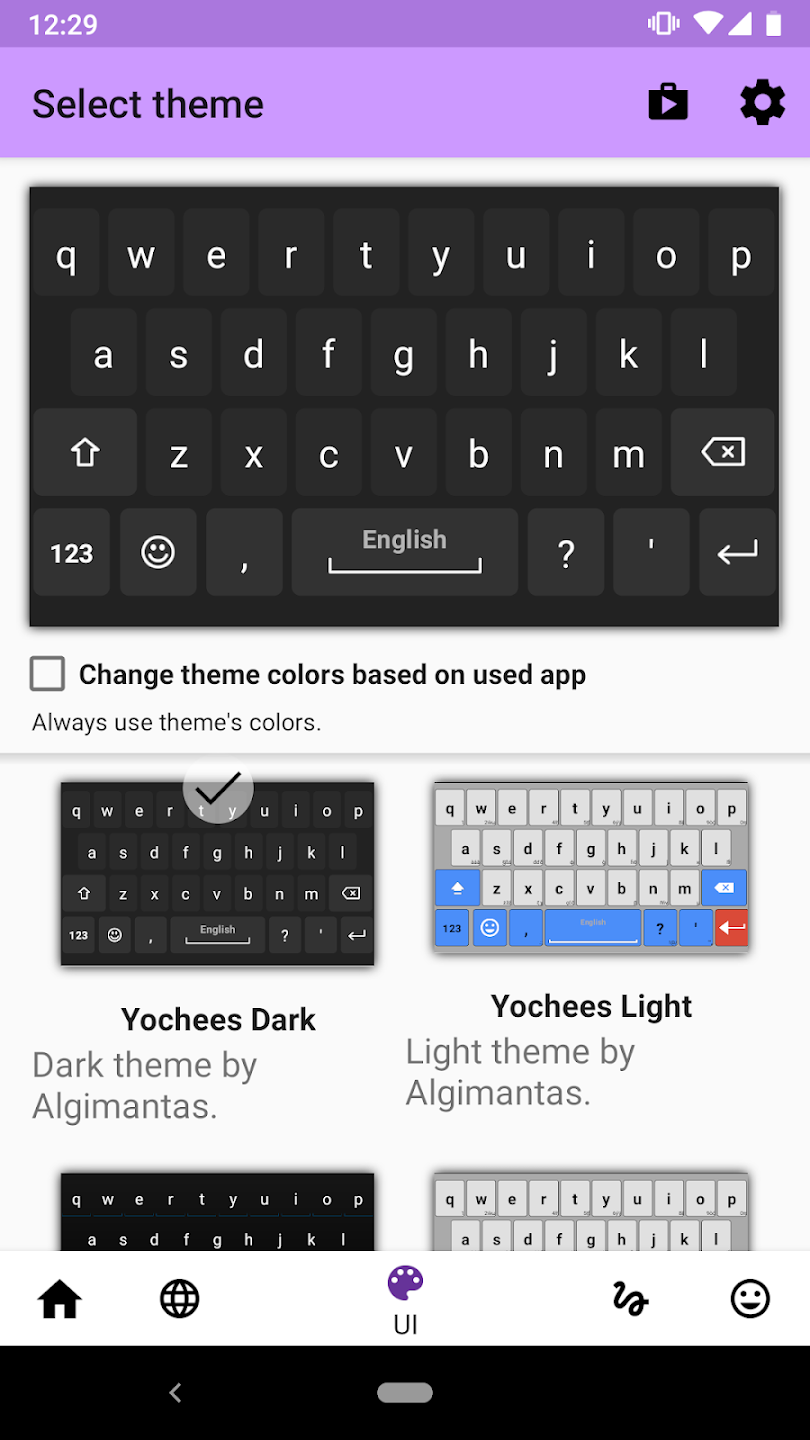 AnySoftKeyboard app