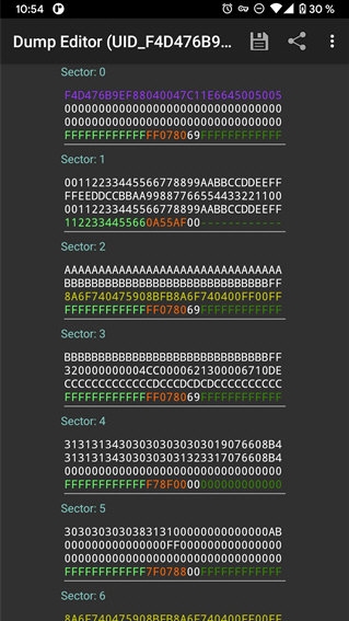 MIFARE Classic Tool4
