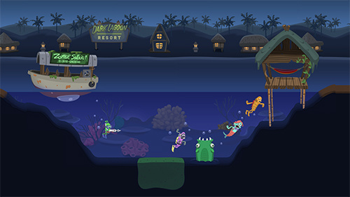 僵尸榨汁机国际版(Zombie Catchers)