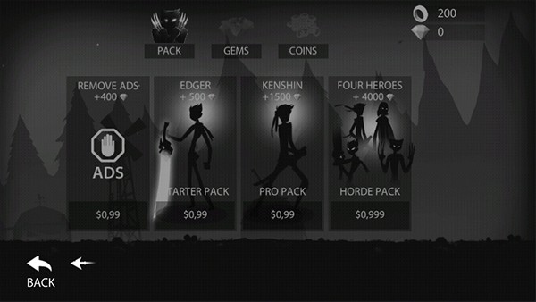 火柴人暗影之旅免费版 安卓版v1.2.10