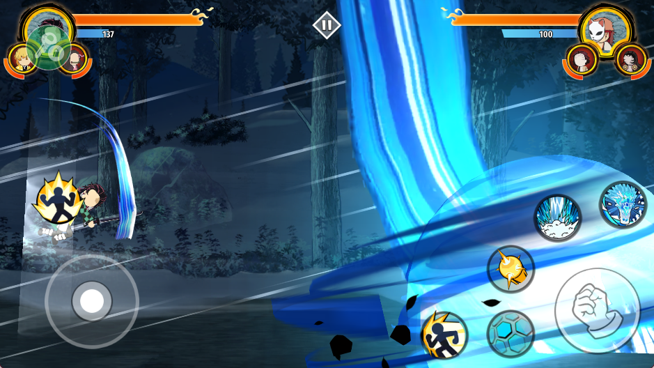 火柴人鬼灭之刃 安卓版v2.1